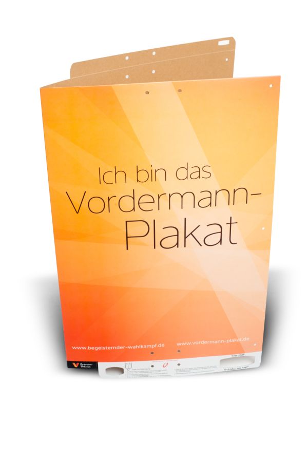 Abbildung: DIN A1 Doppelplakat